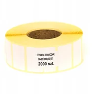 Papier do drukarek - Zebra Etykiety naklejki termiczne 32x20 2000 szt - miniaturka - grafika 1