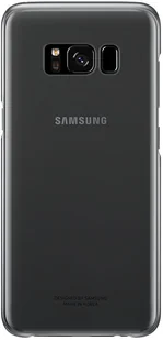 Samsung Etui Clear Cover EF-QG955 Galaxy S8+ Plus BLACK 3051X1 - Etui i futerały do telefonów - miniaturka - grafika 5