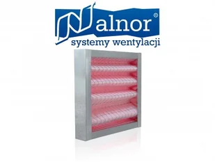 Alnor Wkład filtrujący (EU7) w ramce metalowej 156x156x40mm MOCarz-W-100 - Akcesoria do wentylacji i klimatyzacji - miniaturka - grafika 2
