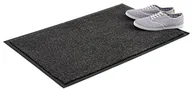 Wycieraczki - Relaxdays wycieraczka, szara, duża, cienka, różne wymiary, czarno-szara, czarny/szary, 60x90cm 10021902_757 - miniaturka - grafika 1