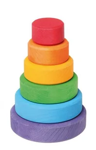 Grimm's Grimm's, tęczowa wieża, 6 elementów - Łamigłówki - miniaturka - grafika 2