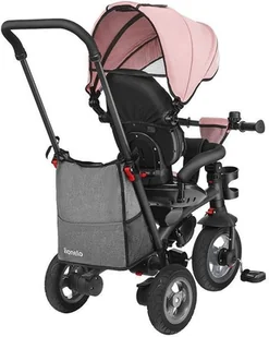 LIONELO Tris 2w1 Rose grey - Rowerki trójkołowe LIONELO Tris 2w1 Rose grey - Rowerki trójkołowe - miniaturka - grafika 3