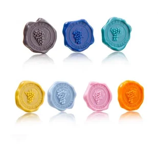 Vacu Vin Classic Grapes znaczniki do szklanek i kieliszków, 8 szt (1886461) - Pozostałe akcesoria barmańskie - miniaturka - grafika 2