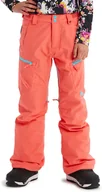 Spodnie i spodenki dla chłopców - Burton zimowe spodnie ęce GIRLS ELITE CARGO PT Georgia Peach - miniaturka - grafika 1