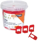 Narzędzia glazurnicze - toya TEOKLIN poziomujący 50 SZT 1 MM TEOKLIN - miniaturka - grafika 1