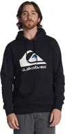 Bluzy męskie - Quiksilver bluza męska BIG LOGO HOOD Black KVJ0 - miniaturka - grafika 1