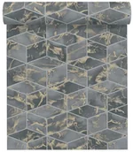 Tapety - A.S. Creation Tapeta Metropolitan 378634 zielona winylowa na flizelinie - miniaturka - grafika 1