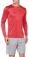 Koszulki sportowe męskie - uhlsport Męska koszulka Stream 22 z długim rękawem, czerwony, xl - miniaturka - grafika 1