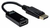 Kable - Value DisplayPort adapter HDMI | v1.2 | wtyk DP - gniazdo HDMI | o rozdzielczości 4K do 3840 x 2160 @ 30 Hz! 12.99.3139 - miniaturka - grafika 1