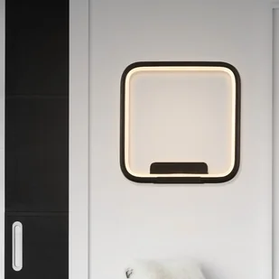 Altavola Design ADesign Kinkiet Ledowe Kwadraty no. 1 in 3k czarny LA079/W_in_3k_black - Lampy ścienne - miniaturka - grafika 6