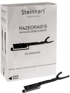 Steinhart Brzytwa jednorazowa z klipsem zabezpieczającym 1szt - Brzytwy fryzjerskie - miniaturka - grafika 2