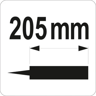 Yato WYCISKACZ PODWÓJNY DO MAS GĘSTYCH L-205 MM YT-67573 - Pistolety do silikonu - miniaturka - grafika 3