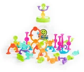 Klocki - Fat Brain Toys Klocki przyssawki Squigz 2.0 36 elem - miniaturka - grafika 1