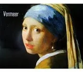 Książki o kulturze i sztuce - Vermeer. Kolekcja 5 reprodukcji - miniaturka - grafika 1