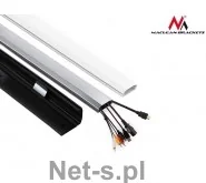 Maclean Listwa maskująca do kabli MC-693 W 60 x 20 x 750 mm - Maskownice do kabli - miniaturka - grafika 3