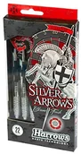 Dart - Harrows Eric bristow  Srebrny rzutki z stali koronka chrom mosiądzu do gry w darta, srebrny BD10318 - miniaturka - grafika 1