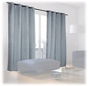 Zasłony - Relaxdays przyciemnienie zasłony z oczkami 10020636_111 - miniaturka - grafika 1