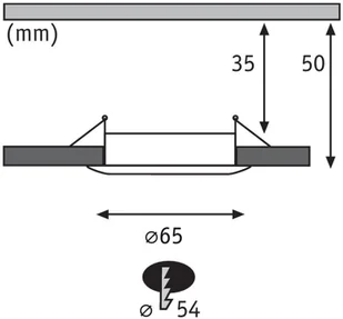 Paulmann Nova mini spot 3 szt. IP44 aluminium - Oprawy, klosze i abażury - miniaturka - grafika 5