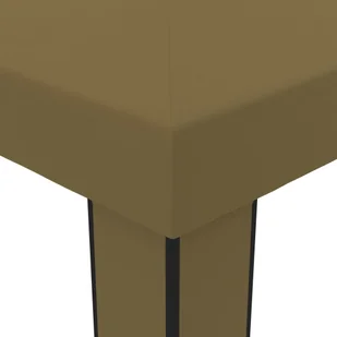 vidaXL Altana z podwójnym dachem, 3x6 m, taupe, 180 g/m - Altany ogrodowe - miniaturka - grafika 4