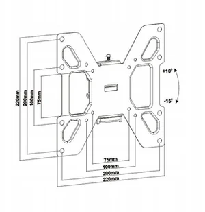 Maclean MC-597 23""-42"" - Uchwyty do telewizora - miniaturka - grafika 2