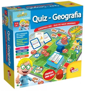 Lisciani Giochi Im a genius quiz Geografia - Gry planszowe - miniaturka - grafika 2