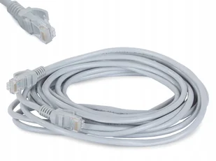 Kabel Sieciowy Lan CAT5E RJ45 Skrętka Ethernet 5m - Patchcordy - miniaturka - grafika 2