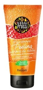 Tutti Frutti Nawilżający peeling cukrowy do ciała Pomarańcza & Truskawka 200 ml - Peelingi do ciała - miniaturka - grafika 3