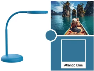 MAUL Lampa stołowa LED MAULjoy, niebieska - Lampy stojące - miniaturka - grafika 3