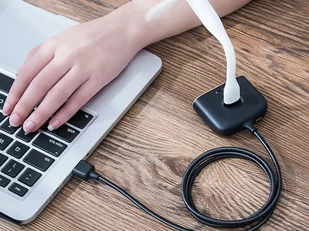 Baseus HUB USB Baseus Baseus Square round 4 w 1 USB HUB 1m CAHUB-AY01 - Huby USB - miniaturka - grafika 11