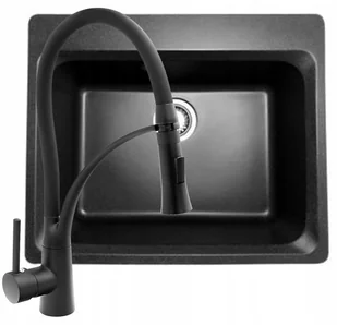 Kuchinox Głęboka Komora 20 cm Zlewozmywak Zlew Granitowy - Zlewozmywaki - miniaturka - grafika 13