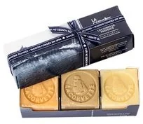 Zestaw upominkowy "Marseille"  Savon de Marseille, zestaw 3-cz. 270603 - Mydła - miniaturka - grafika 4