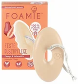 Mydła - Foamie Foamie - Mocna pielęgnacja pod prysznic | 80 g | do intensywnej pielęgnacji - specjalnie do delikatnego, uspokajającego czyszczenia | papaja i mleko owsiane | 100% wegański - bez plastiku - nie testow FM-BB-OS1002 - miniaturka - grafika 1