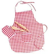 Zabawki AGD - Happy People Fartuch + akcesoria 47009 - miniaturka - grafika 1