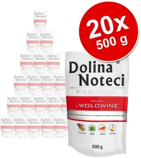 Dolina Noteci Megapakiet Premium w saszetkach, 40 x 500 g - Bogata w kurczaka - Mokra karma dla psów - miniaturka - grafika 2