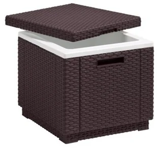 KETER Pufa ogrodowa KETER Ice Cube 209457 Brązowy - Skrzynie ogrodowe - miniaturka - grafika 13