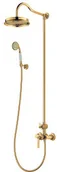 Zestawy prysznicowe - Omnires AM5244GL AM5244GL ARMANCE system prysznicowy natynkowy złoty - miniaturka - grafika 1