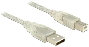 Delock Kabel USB AM-BM USB 2.0 5m przezroczysty KKDOKUBU0650 [6040101] - Kable USB - miniaturka - grafika 4