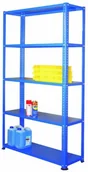 Szafy i regały magazynowe - Fastservice Regał magazynowy 2500x950x500 - 5 półkowy lekki R-1-05-06 - miniaturka - grafika 1