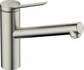 Baterie kuchenne - Hansgrohe 74802800 Zesis M33 150 1jet stal szlachetna - miniaturka - grafika 1