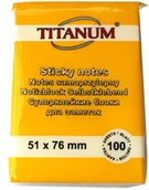Szkolne artykuły papiernicze - Titanum Notesy samoprzylepne 51x76 mm 51x76 (S-2004) - miniaturka - grafika 1