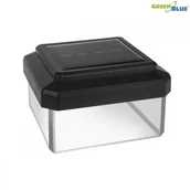 Żarówki LED - GreenBlue Lampa solarna na słupek LED 80*80 GB127 - daszek kopertowy GB127 - miniaturka - grafika 1