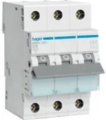 Bezpieczniki elektryczne - LEGRAND nadprądowy trójbiegunowy B 13A MBN313E Hager - miniaturka - grafika 1