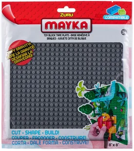 Epee Mayka - baza do budowania 20 x 20 cm KOLOR SZARY EP03200-SZARA - Klocki - miniaturka - grafika 6