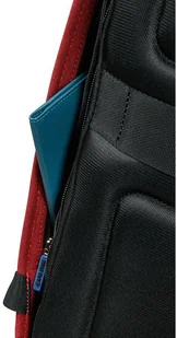 Samsonite Antykradzieżowy plecak na laptopa Securipak M - garnet red 128822-1361 - Torby na laptopy - miniaturka - grafika 7