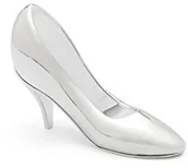 Skarbonki - Zilverstad Skarbonka posrebrzany, zabezpieczony przed tworzeniem nalotu dla dzieci motyw na buty  4103261 - miniaturka - grafika 1