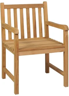 vidaXL 5-cz. zestaw mebli ogrodowych, lite drewno tekowe 3059943 - Meble ogrodowe - miniaturka - grafika 4