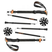 Kijki narciarskie - kijki UNION Telescopic Poles cm 110-135) Orange MULTI) - miniaturka - grafika 1