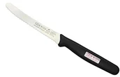 Noże stołowe - Güde nóż stołowy z, seria OMIKRON fali, uchwytu PPN Czarny 4444/12 - miniaturka - grafika 1