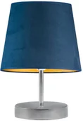 Lampy stojące - Lysne Nowoczesna lampka nocna z abażurem ALMADA VELVET 400038V/6 - miniaturka - grafika 1