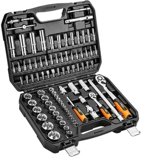 NEO-TOOLS Zestaw kluczy nasadowych 1/4"""""""", 1/2"""""""" - 86 elementów - NEO TOOLS (08-664) - Zestawy narzędziowe - miniaturka - grafika 3